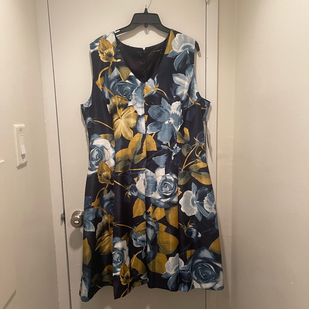 Preston & York Floral Dress Size 18